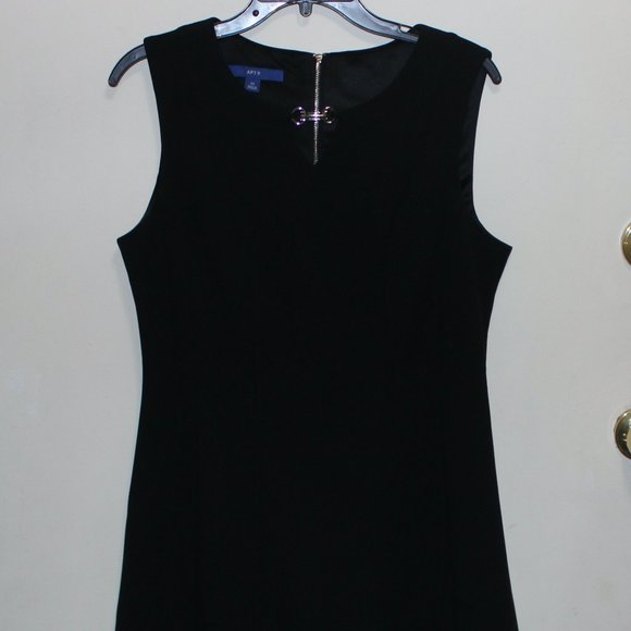 Apt. 9 Black Dress - Worn Once - Size 10 - Picture 1 of 3